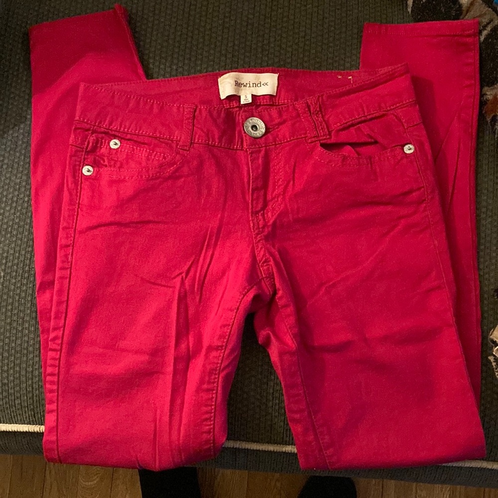 Rewind Red Skinny Jeans
